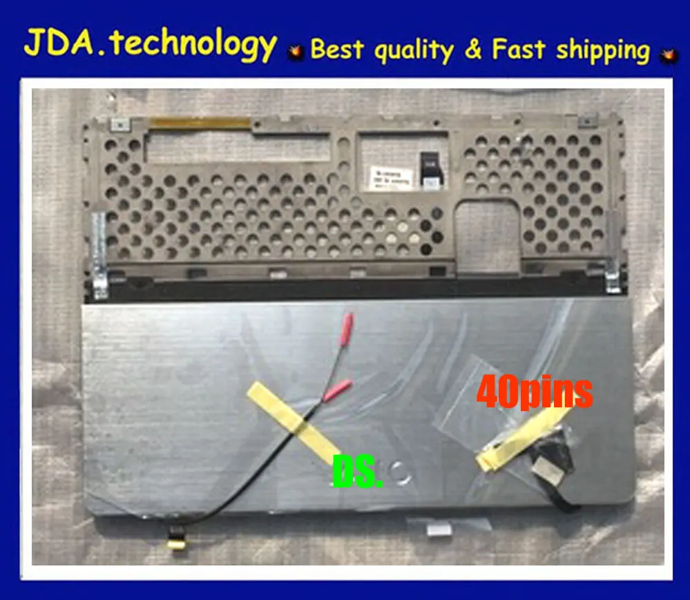 Wellendorff новая Silve задняя крышка для SONY Vaio SVF15N SVF15N17CXB SVF15NB1GL OFHD стенд в сборе петли и 40PIN ЖК-видео кабель