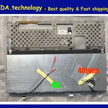 Wellendorff новая Silve задняя крышка для SONY Vaio SVF15N SVF15N17CXB SVF15NB1GL OFHD стенд в сборе петли и 40PIN ЖК-видео кабель