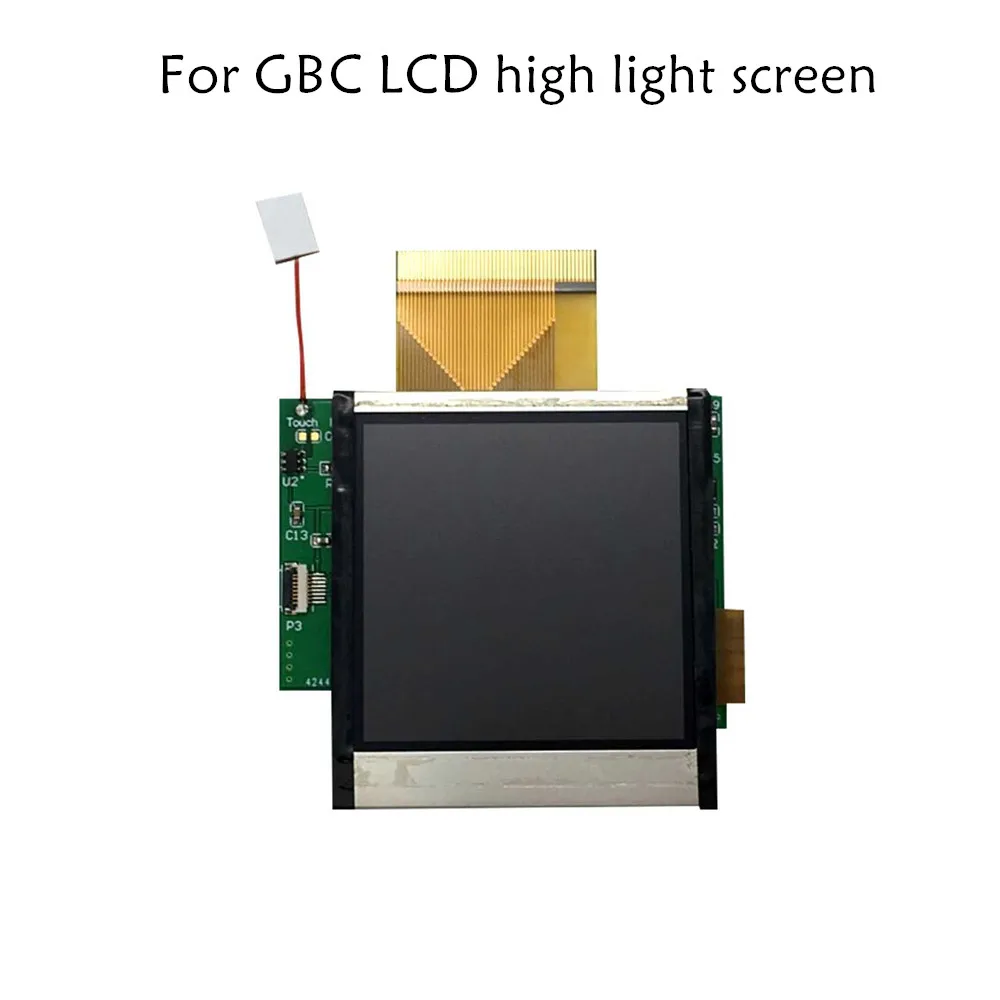 

For Nintend GBC Screen High Light LCD Modification Kit Replacement Accessories For GBC 5 Segments Adjustable Brightness Screen
