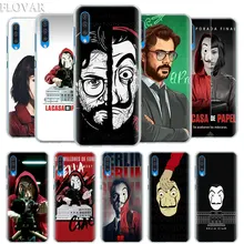 La Casa de papel чехол КРЫШКА ДЛЯ samsung Galaxy A30 A40 A50 A70 A6 A8 плюс A7 A9 M30 чехол для телефона Coque