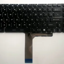 US English Backlit Keyboard for MSI GP62 GT62 GP72 GP62MVR GP72MVR