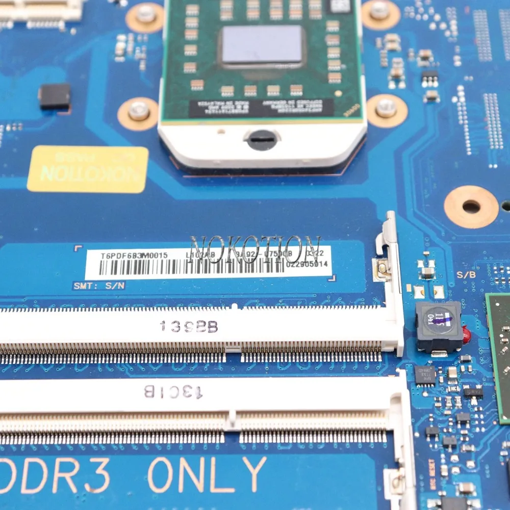 NOKOTION BA92-07590B BA92-07590A BA41-01572A اللوحة لابتوب samsung NP-R525 R525 HD7400M DDR3 فقط الرئيسية مجلس شحن وحدة المعالجة المركزية NOKOTION BA92-07590B BA92-07590A BA41-01572A اللوحة لابتوب samsung NP-R525 R525 HD7400M DDR3 فقط الرئيسية مجلس شحن وحدة المعالجة المركزية