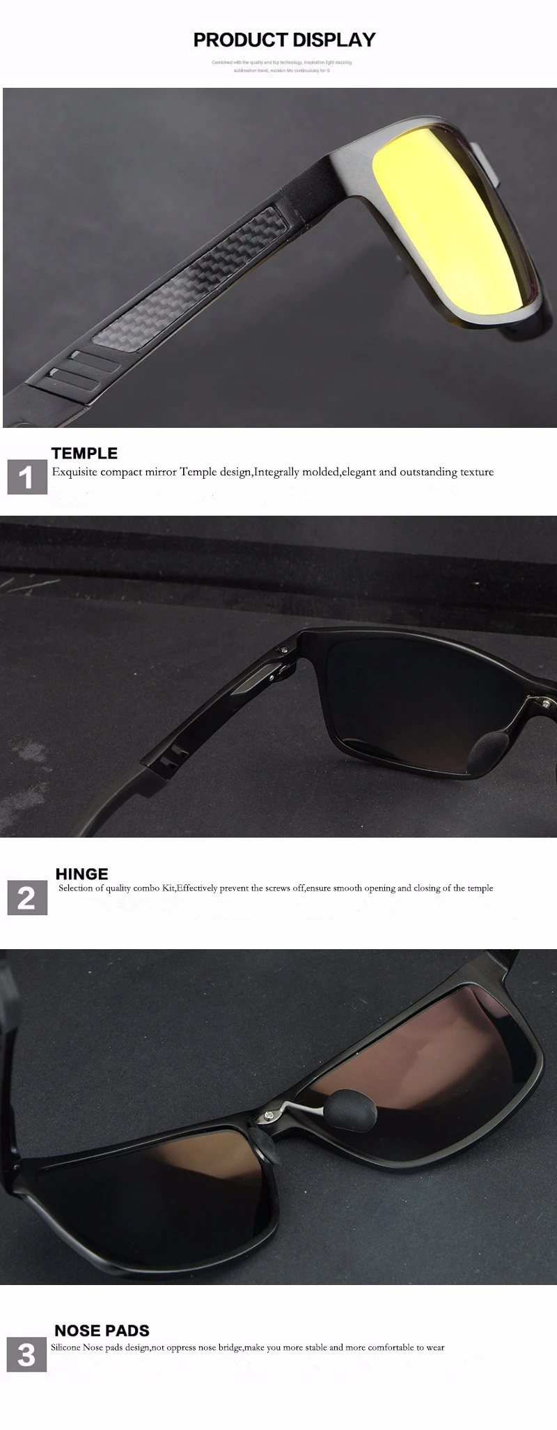 HDCRAFTER авиации Алюминий Для мужчин солнцезащитные очки поляризованные мужской Брендовая Дизайнерская обувь солнцезащитные очки для Для