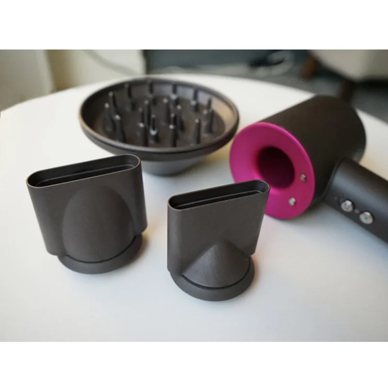 

3pcs/set Hair Dryer Smooth /Moulding /Diffusion Nozzle for Dyson Supersonic hair dryer black blower nozzle Styling Accessories
