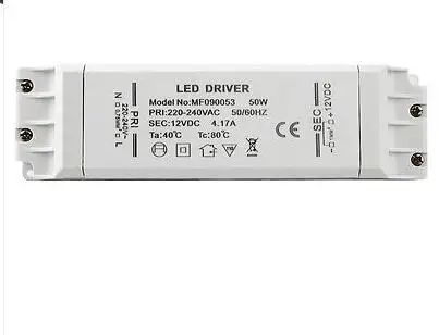 LED Power Supply Transformer 30w 50w Driver for Bulb Strip 240V - DC 12V 100pcs fedex dhl fast shipping | Лампы и освещение