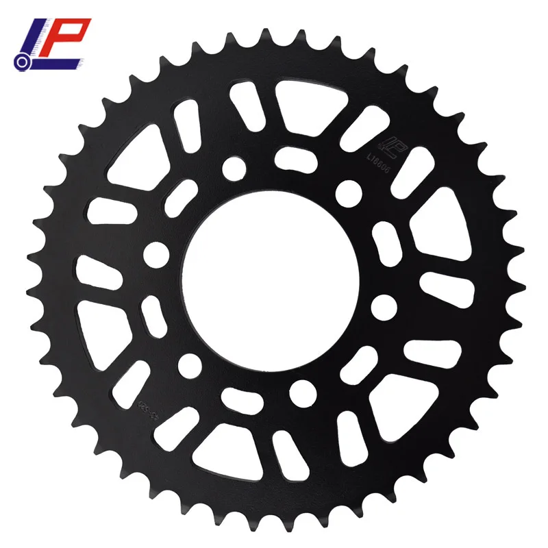LOPOR  chain 520 43T Motorcycle Rear Sprocket For Kawasaki ZX-6R ZX600 ZX-6RR ZX636 Z750 ZR750 Z  750 R S ZR 750 ZX 600 636