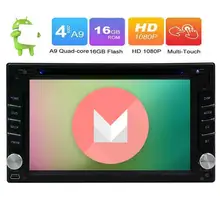 Двойной Дин Android 6.0 4 ядра dvd-плеер автомобиля стерео с GPS Навигация головного устройства Радио Поддержка Wi-Fi/1080 P /OBD2/MirrorLink