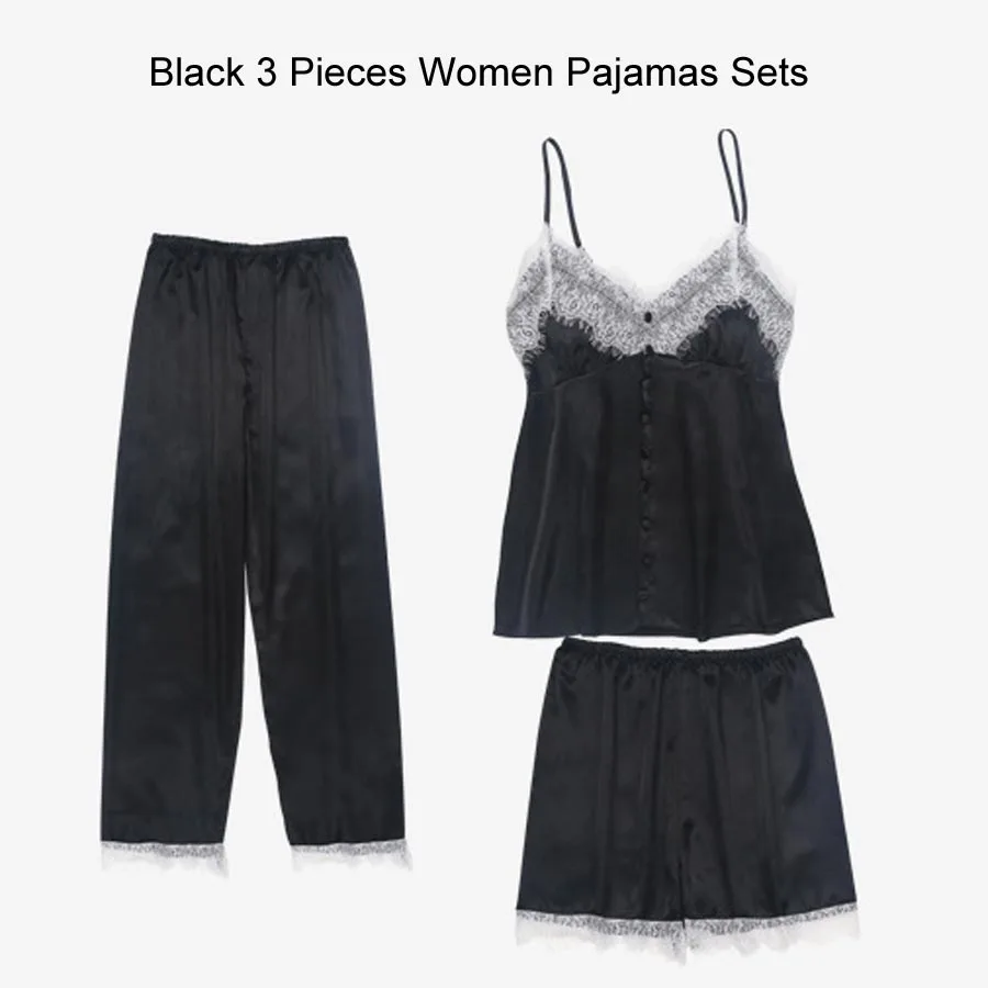 Black Sleepwear Set(4)