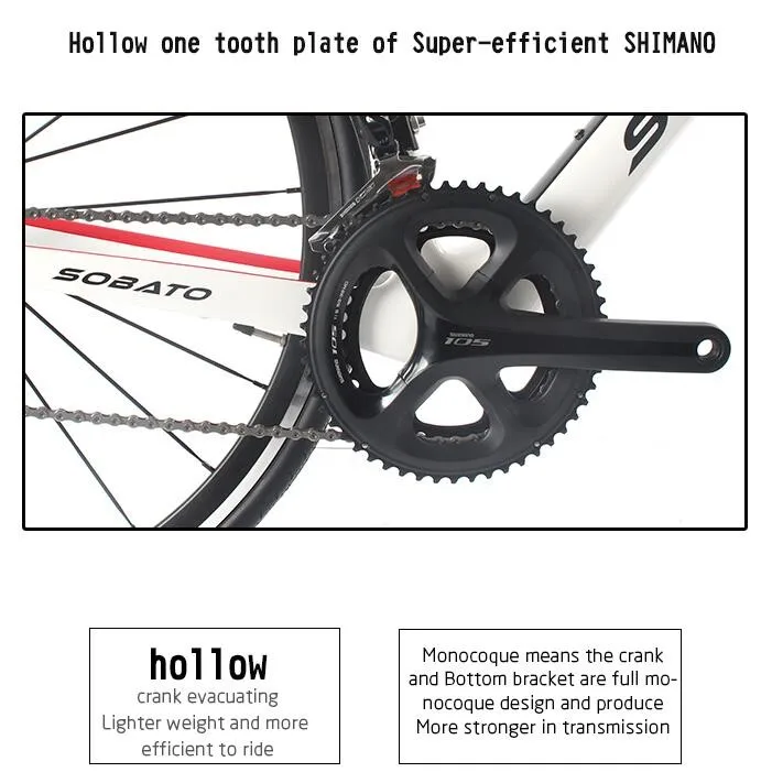 Discount 7.5kg RAA Di2 Mechanical Carbon Road Bike Frame Wheels Crank Matt Electronic 56cm White Red Color 20 Discount 7.5kg RAA Di2 Mechanical Carbon Road Bike Frame Wheels Crank Matt Electronic 56cm White Red Color 20