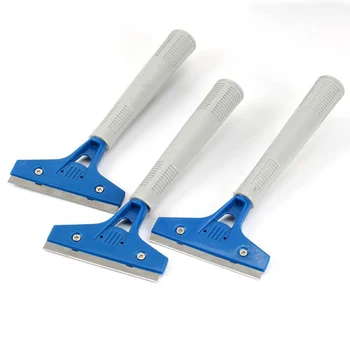 

Heavy Duty Handheld glass Paint Tiles Flooring Scraper Remover with Blade Cleaning Tools 10.5*24cm