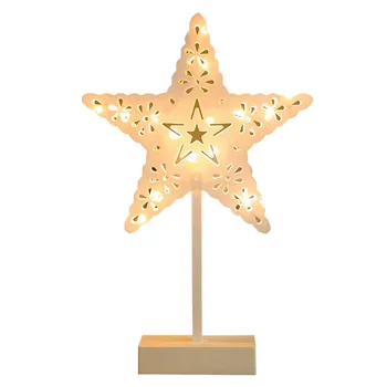 

Tree and Star Xmas Table Pendulum Decoration Christmas Tree Festival Party Decoration Ornament #1005 A#487