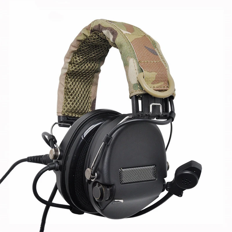 

Tactical Headphone Cover Headsets Accessories Multicam for Airsoft Hunting Tactical Headsets Accessories Upgrade Free Shipping
