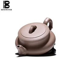 200cc Исин фиолетовый глина Bamboo Форма Чай горшок Винтаж Посуда для напитков сырой руды Цин Хуэй Дуань грязи Zisha горшок Чай церемонии зелёный чай чайник