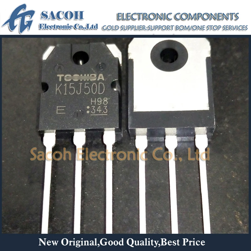 Новый оригинальный 10 шт./лот TK15J50D K15J50D или TK15H50C TK15J60U K15J60U TK15J60T K15J60T TO-3P 15A 500V Power MOSFET |