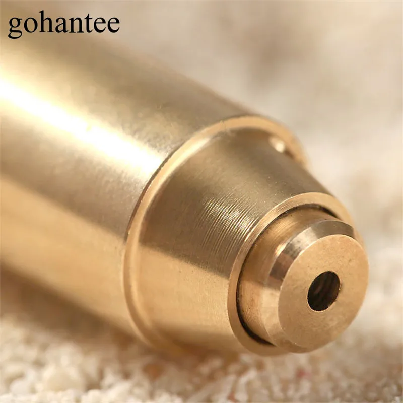 Gohantee охотничий Boresighter 45 ACP картридж Видимый медный красный точечный лазерный прицел в форме пули Диаметр Sighter пистолет Латунь Boresighter