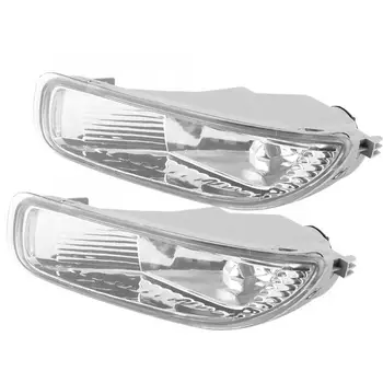 

1 Pair Front Fog Light Lamp Assembly Left+Right Lens Front Fog Light for TOYOTA Car Styling