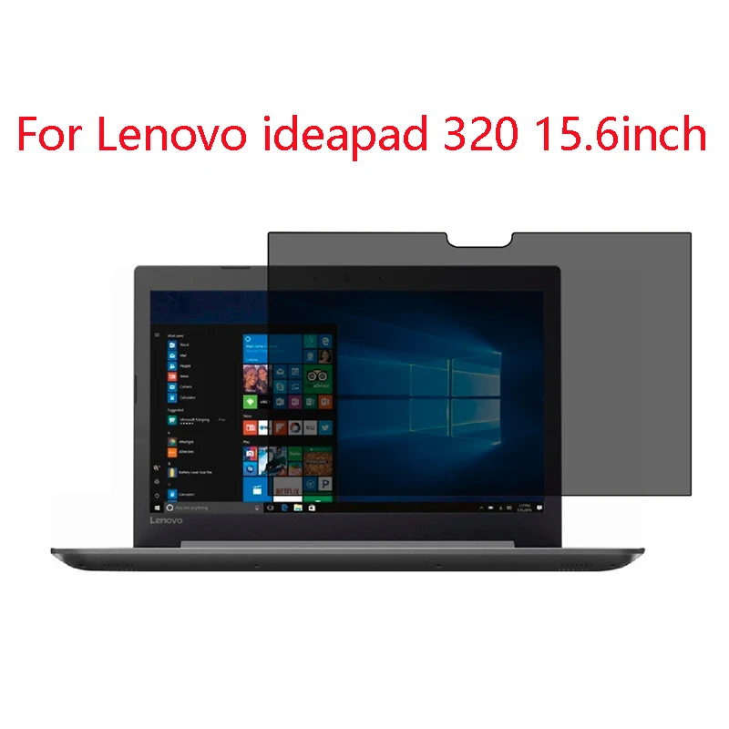 Для lenovo ideapad 320 15,6 дюймов ноутбук Защитное стекло для сохранения личной информации конфиденциальности Анти-Blu-ray эффективная защита зрения