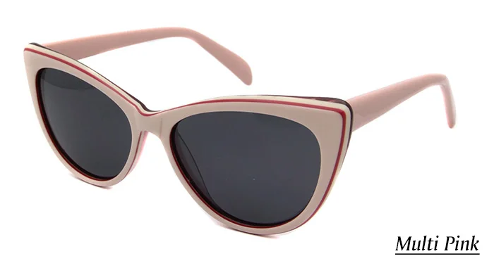 Esnbie дизайнер небольшой Солнцезащитные очки для женщин Для женщин CAT Очки женские Модные поляризационные Защита от солнца Очки UV400 защиты Óculos де золь - Цвет линз: Women glass pink