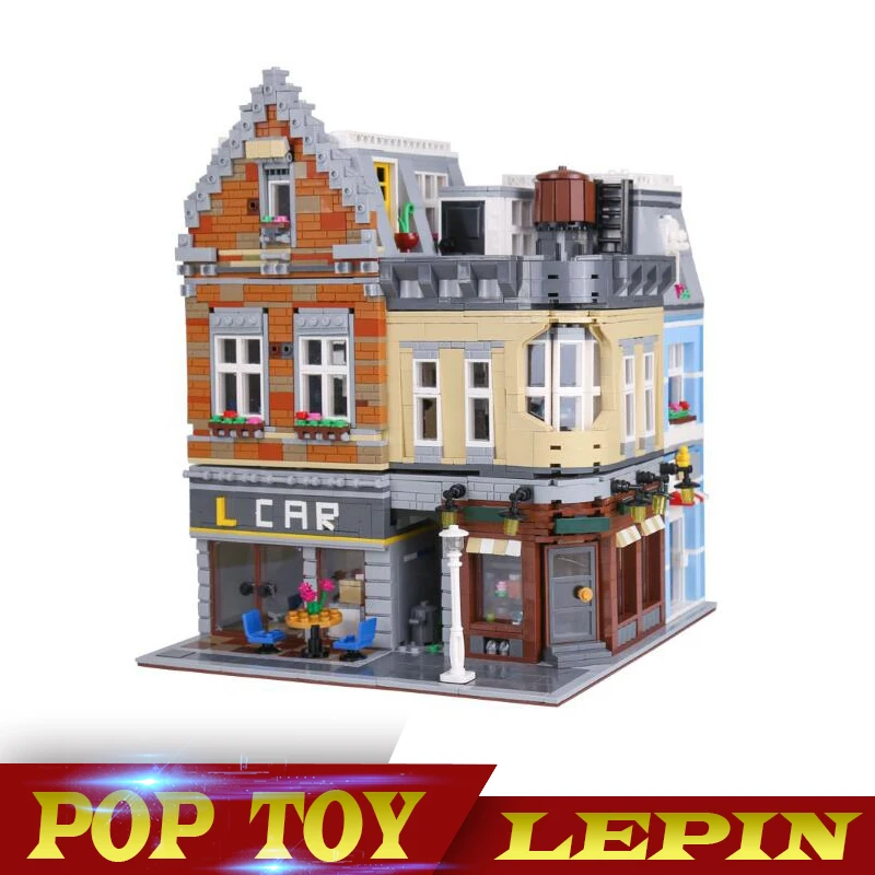 

IN Stock LEPIN 15034 4210Pcs MOC Series The New Building City Set Building Blocks Bricks Educational Toys Model As Boy`s Gifts