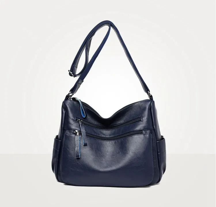 Высококачественные роскошные сумки из овечьей кожи, женские дизайнерские сумки с двойной молнией, сумка через плечо для женщин, новая сумка LB902