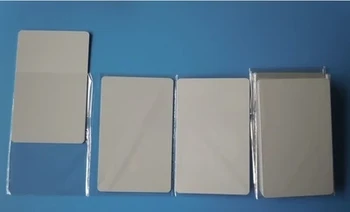 

passive long range plastic blank printable pvc rfid cards Dual frequency rfid card 860-960mhz UHF+13.56mhz Maifare(HF) rfid card