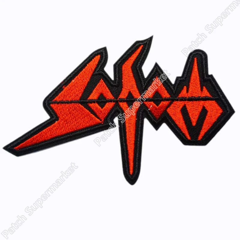 Снудом вырезать трэш рокабилли Music Band вышитый логотип Утюг по и пришить патч Heavy Metal индивидуальный дизайн патч