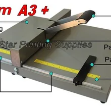 Офисная ручная бумага Creaser Creasing Machine для бумажной фотобумаги 350 мм