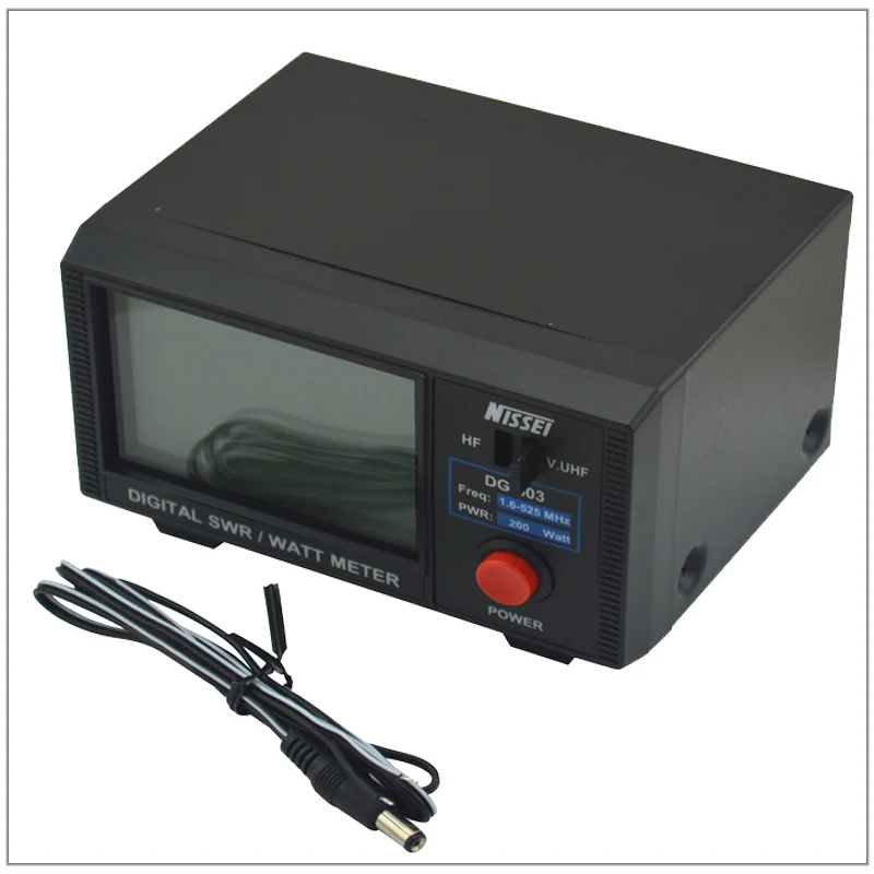 DG 503 Nissei Digital SWR/WATT Meter 1 6 60MHz/125 525MHz для двусторонней радиосвязи раций мобильного