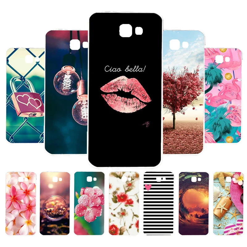 

Vanveet Soft Silicone Case For Samsung Galaxy J5 Prime Case Coque For Samsung On5 2016 G570 Cover Painted Case Back Cover Fundas