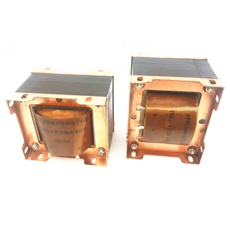 

35W UK uranium gold sheet core layer winding process 3.5K output transformer, suitable for 300B single-ended tube amplifier