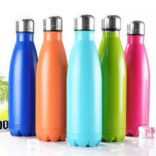 500ml Vacuum Bottle Creative Insulation Cup With Stainless Steel Coffee Bottle Bowling Shape Decathlon Bicycle Cycling Camping