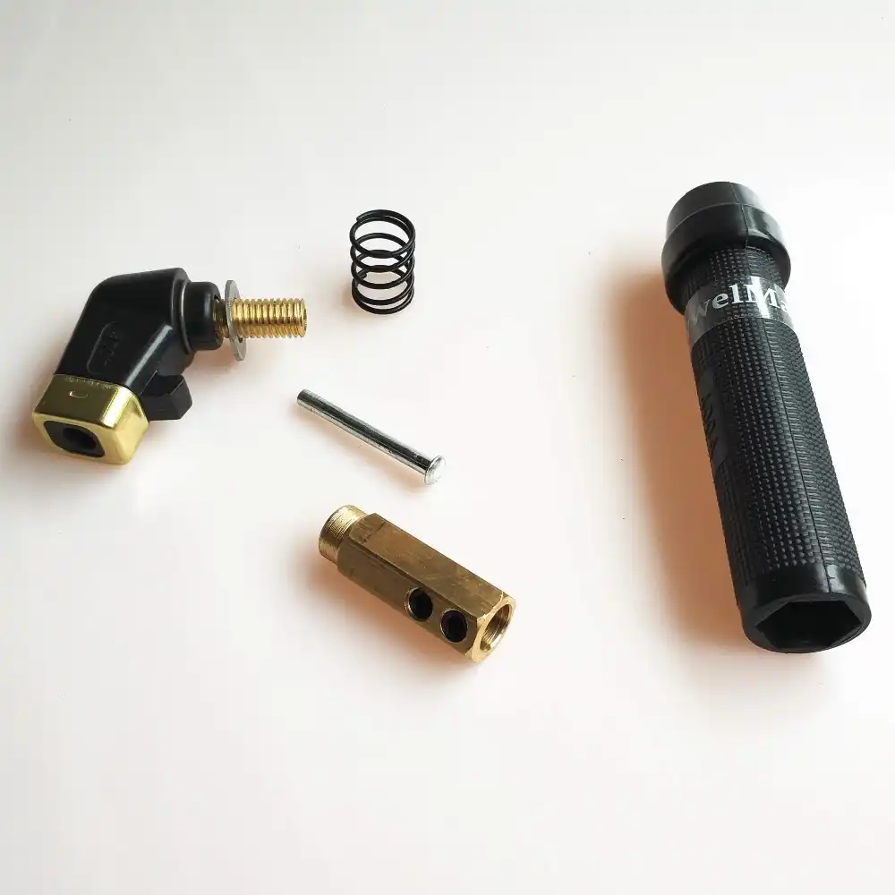 Welding Electrode Holder Clamp Twist Type Welding Electrode Holder 400AMP Full Copper 2.8-5.2mm for ARC MMA Welder Welding Electrode Holder Clamp Twist Type Welding Electrode Holder 400AMP Full Copper 2.8-5.2mm for ARC MMA Welder