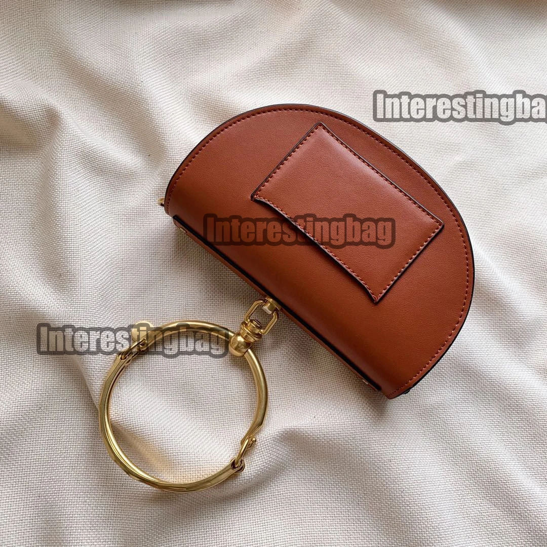 INTERESTINGBAG 2019 Luxury Handbags Women Bags Designer Leather Ring Half Moon Messenger Shoulder Bags Crossbody Bag For Women INTERESTINGBAG 2019 Luxury Handbags Women Bags Designer Leather Ring Half Moon Messenger Shoulder Bags Crossbody Bag For Women