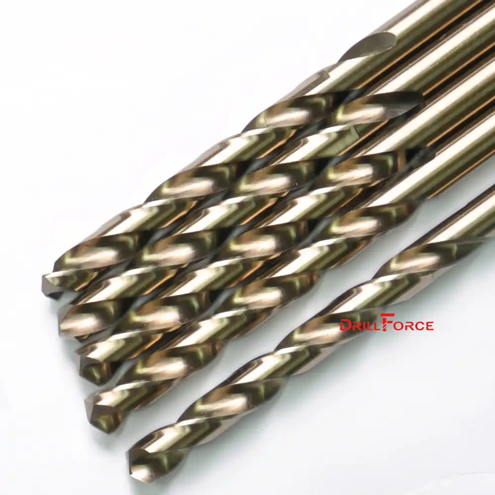 sheet metal Industrial Drill Bits Nuokix Drill Bit Set 5mm M35 Cobalt Drill Bit Set HSS-CO Drills Set 1.0-5.0MM for Drilling on Stainless Steel for drilling on stainless steel cast iron