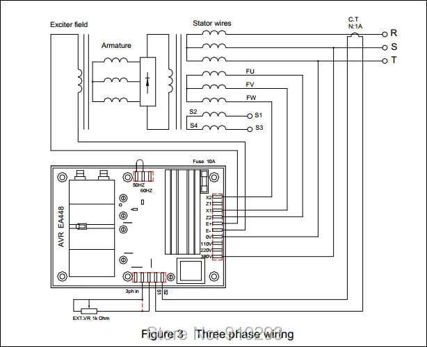 R448 avr регулятор напряжения большой конденсатор трехфазный автоматический Регулируемый контроллер стабилизатор в генераторе Запчасти и аксессуары