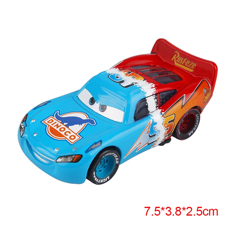 Disney Pixar Cars 2 3 Lightning McQueen Mater Jackson Storm Ramirez 1:55 литая под давлением модель автомобиля из металлического сплава рождественские детские игрушки подарки - Цвет: change McQueen