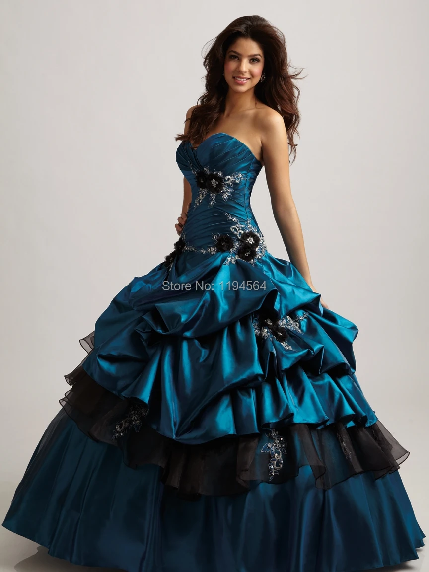 dark turquoise dresses