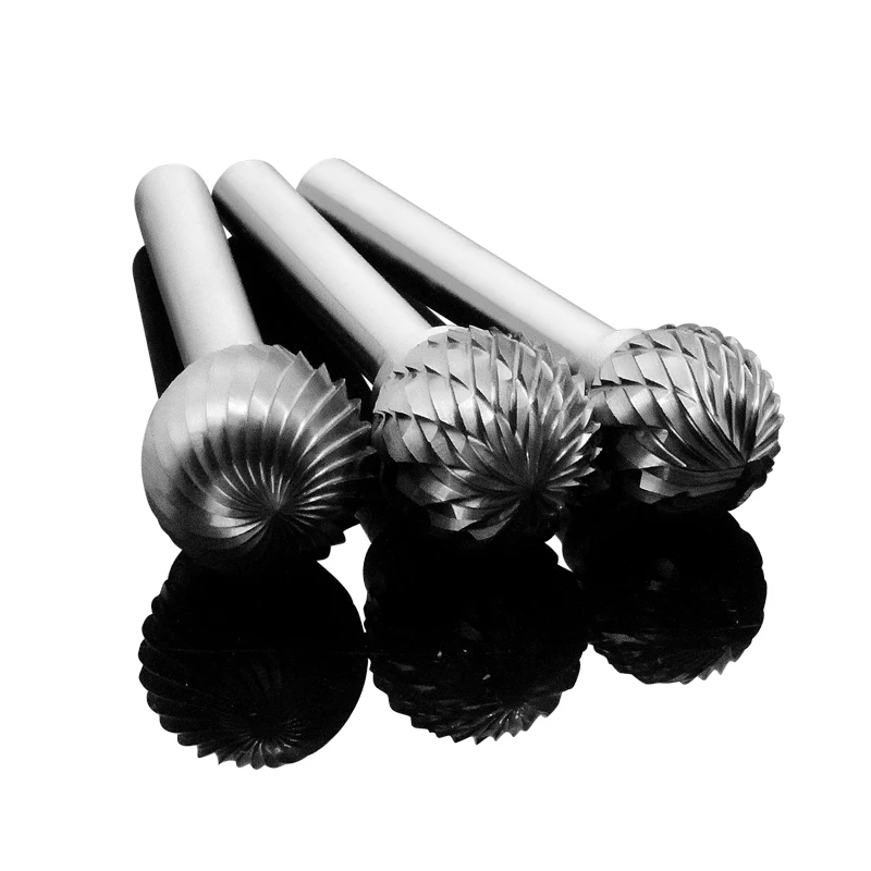 

Alloy Rotary File Round D-type Tungsten Steel Wood Carving Grinding Head Wugang Milling Cutter Metal Hard Single Slot