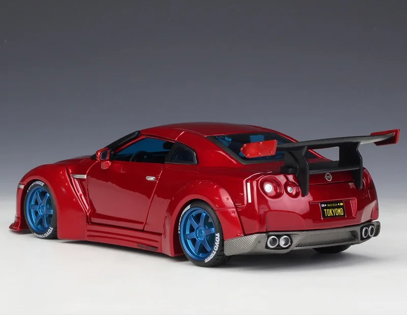 1:24 Maisto Nissan GTR 2009 красная литая модель автомобиля|Наземный транспорт| |