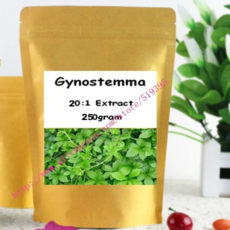 

100-500gram, Gynostemma Jiaogulan Extract Powder - Potent 20:1 Extract Immunity Booster