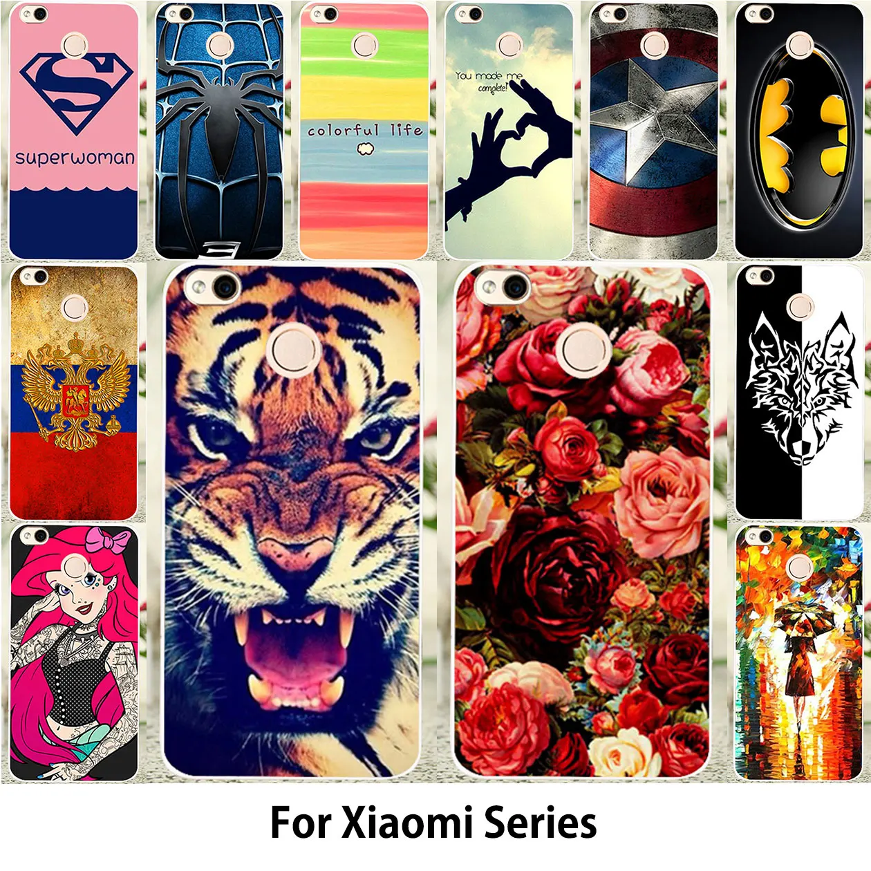 

TAOYUNXI Case For Xiaomi Redmi 4X Cover For Xiaomi Redmi Note5A Prime Note 4X S2 Mi Max 2 Mi 5X Mi Note3 Mi8 SE Mi 8 Explorer