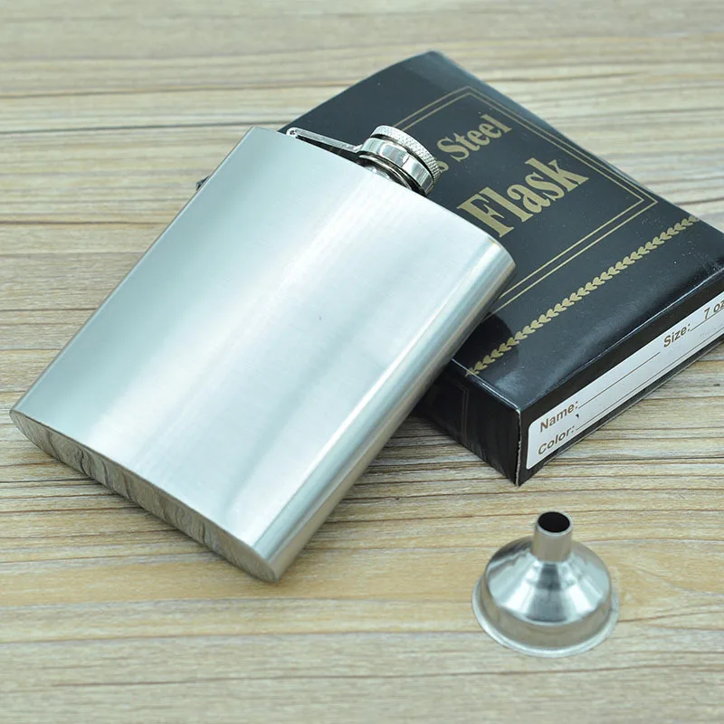 Buy Drinkware, Hip Flasks. 7 oz stainless steel hip