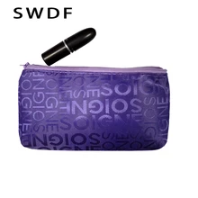 Женская портативная Милая многофункциональная косметичка на молнии для путешествий, косметичка с буквенным принтом, сумки для макияжа, органайзер для туалетных принадлежностей, косметичка