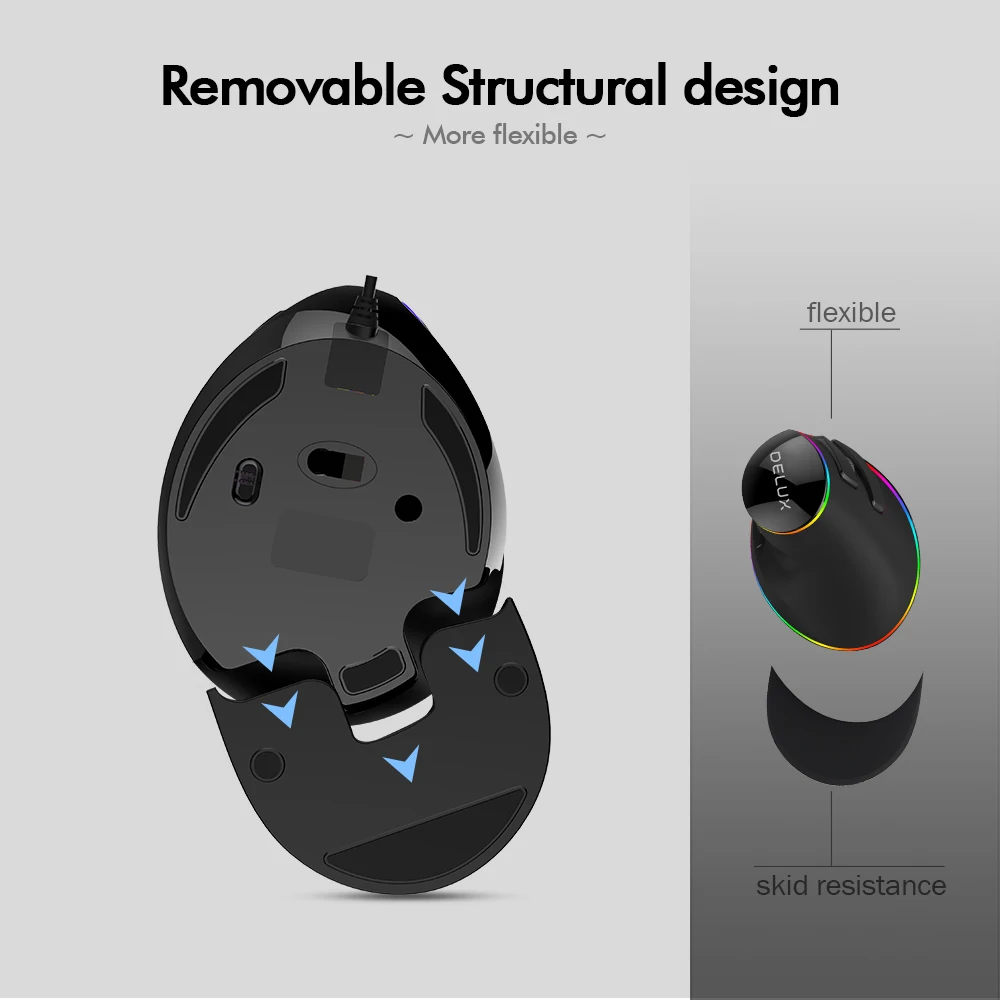 com fio ergonomia ratos sem fio 6