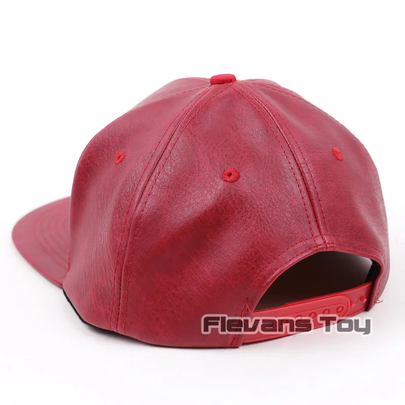 DC Comics флэш-Snapback Кепки кожа Бейсбол шапка для Для мужчин модные Повседневное Bboy хип-хоп Кепки s