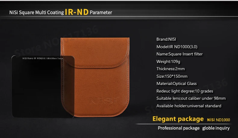 150X150 IR ND Filter 05-