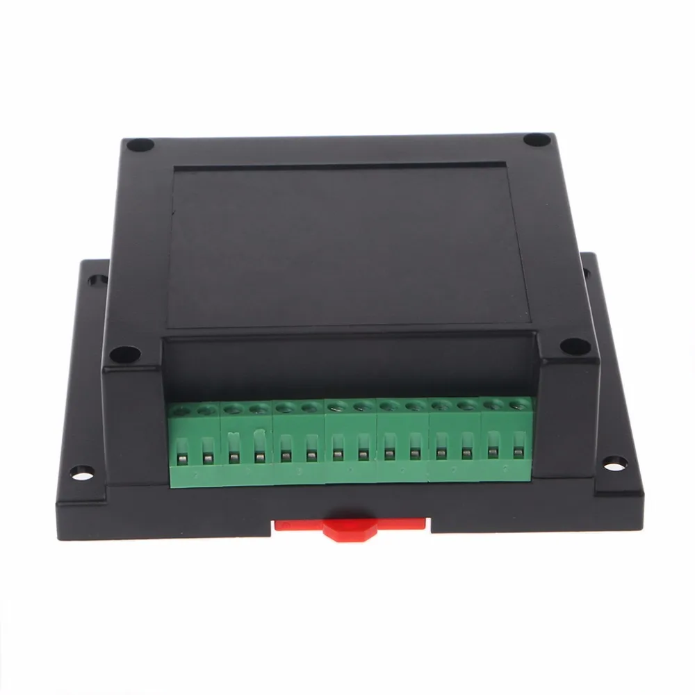 

115x90x40mm PLC Control Box Plastic Shell Electronic Project Case DIY with Terminal Block