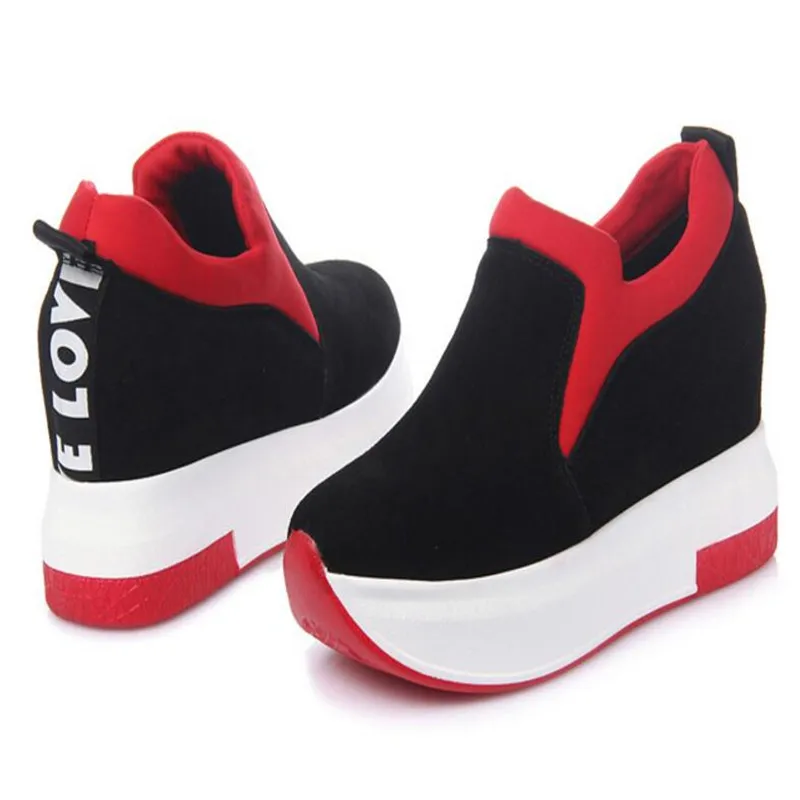 FeiYiTu 2018 Wom n модные лоферы на платформе повседневная обувь с принтом женские