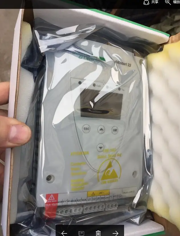Новый оригинальный VX4A221220V soft start ATS22 серии ЦП материнская плата IO Плата