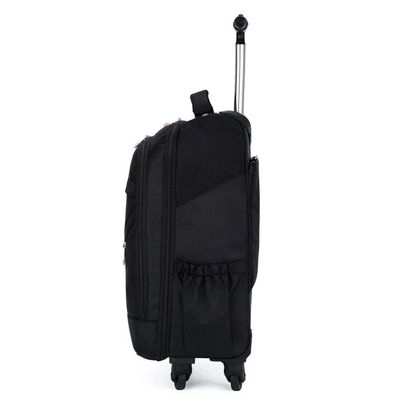 Swiss Brand Suitcase With Wheels Trolley Bag Oxford Backpack Dual Use 16 18 Inch Computer Travel Luggage Swiss Brand Suitcase With Wheels Trolley Bag Oxford Backpack Dual Use 16 18 Inch Computer Travel Luggage